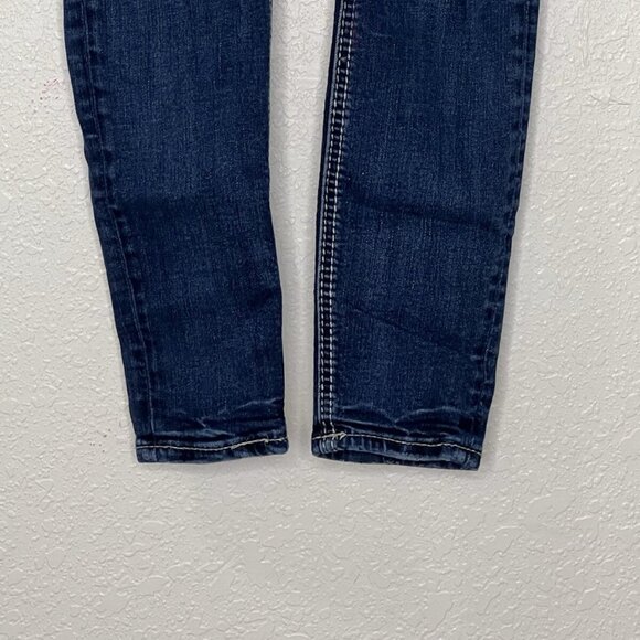 Silver Jeans Women Sz 24x29 Suki Skinny mild Distressing Low Rise - Picture 3 of 9